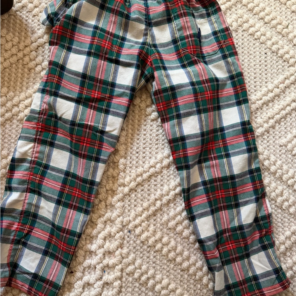 The Beaufort Bonnet Company Red and Green Plaid Pants